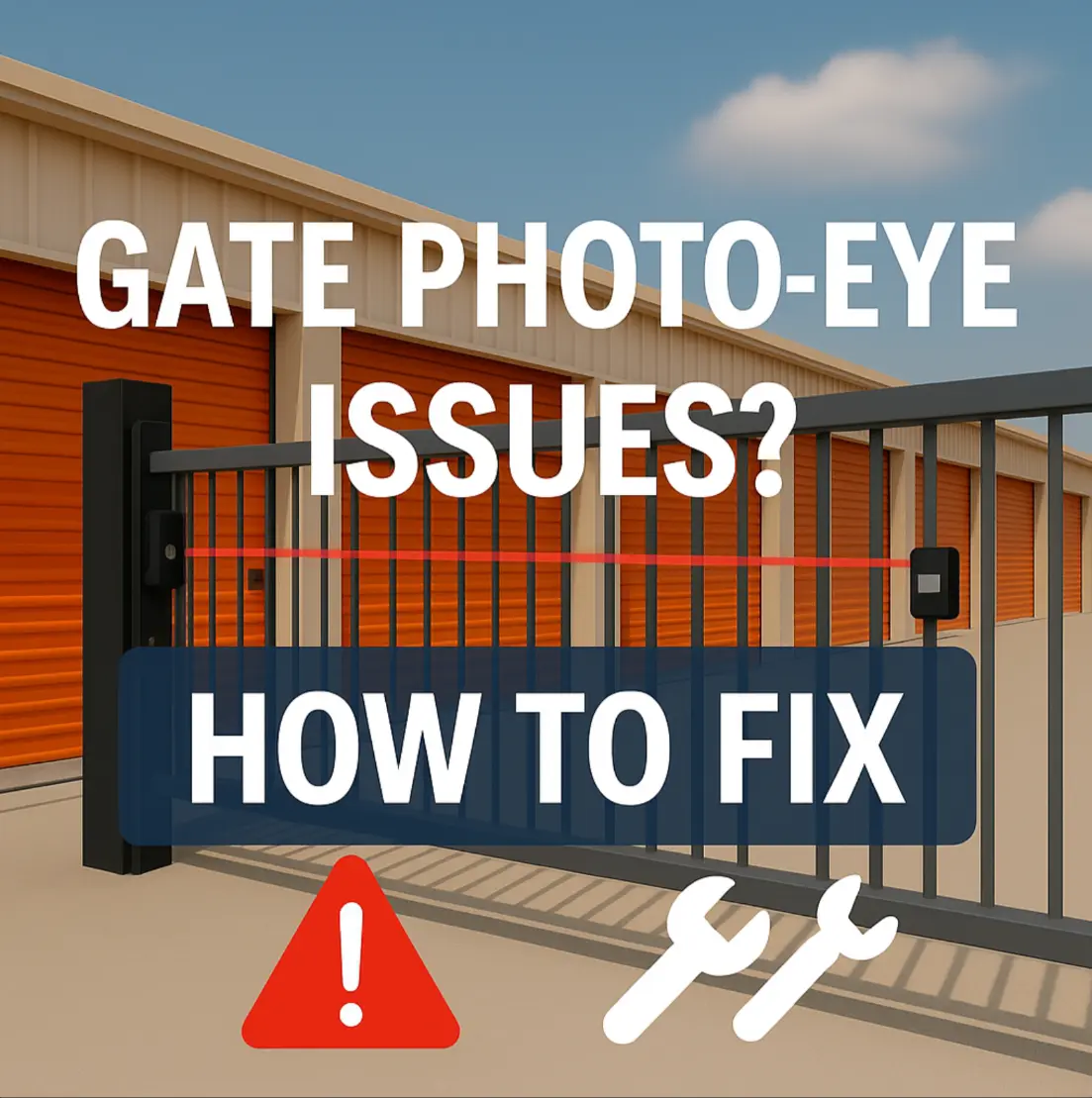 Gate photo-eye issues? Operators share fixes that actually work.