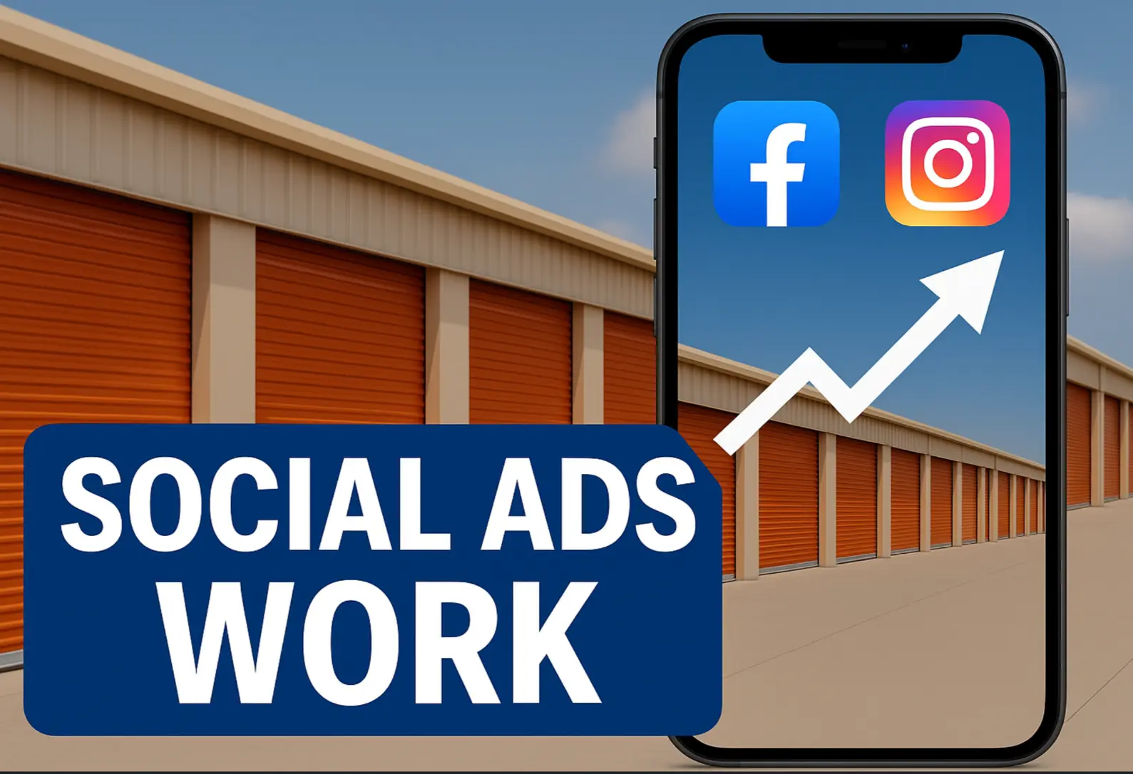 Social ads work for storage — just not via first-click.